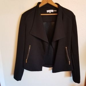 Calvin Klein Open Front Blazer Coat